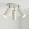 Dunelm Leila 3 Light Semi Flush Ceiling Fitting