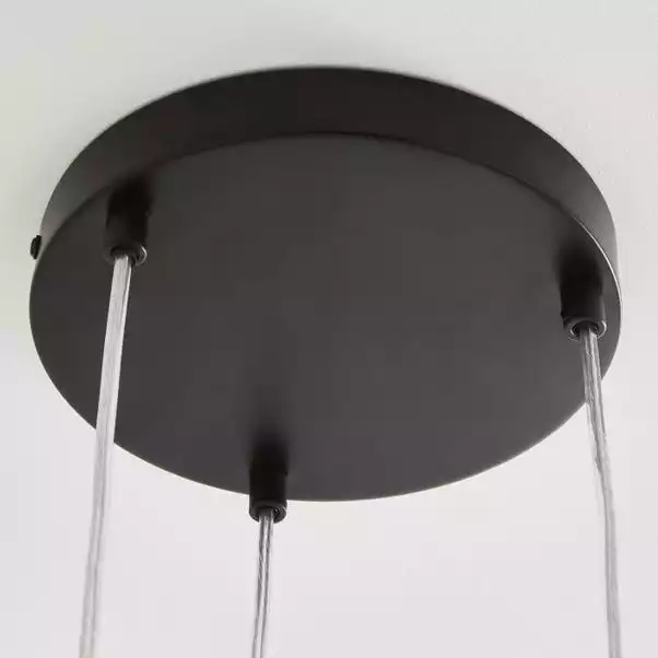 Dunelm Lenny 3 Light Cluster Ceiling Fitting 6 Dunelm Lenny 3 Light Cluster Ceiling Fitting - Image 4