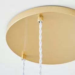 Dunelm Elodie Clear 3 Light Cluster Ceiling Fitting -wall lights Shop 30798658 alt03