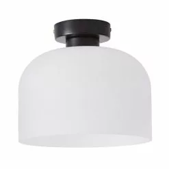 Dunelm Palazzo Frosted Flush Ceiling Fitting -wall lights Shop 30798677 alt04