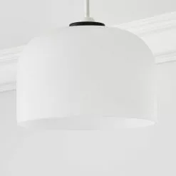 Dunelm Palazzo Easy Fit Frosted Pendant Light 9 Dunelm Palazzo Easy Fit Frosted Pendant Light -wall lights Shop 30798678 alt01