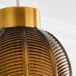 Dunelm Colleen Glass Easy Fit Pendant -wall lights Shop 30799218 alt03