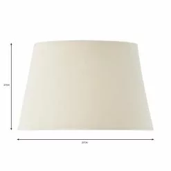 Dunelm Clara 27cm Tapered Lamp Shade 11 Dunelm Clara 27cm Tapered Lamp Shade -wall lights Shop 30799252 alt04