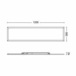 Philips Panel Ceiling Integrated LED Light, Warm White -wall lights Shop 30838293 alt02