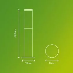 Philips Uthrecht Integrated LED Outdoor Post Light -wall lights Shop 30838314 alt02