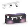 Philips HUE Argenta 3 Light Smart LED Ceiling Spotlight Bar