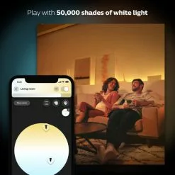 Philips HUE Smart 6 Watt BC LED Dimmable GLS Bulb 2 Pack -wall lights Shop 30838356 alt02