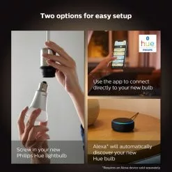 Philips HUE Smart 4.3 Watt GU10 LED Tunable GLS Bulb 2 Pack -wall lights Shop 30838357 alt04