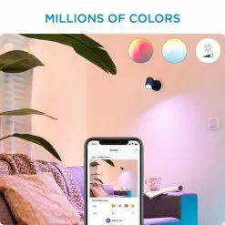 WiZ Connected WiZ Imageo Smart 1 Light LED Adjustable Spotlight -wall lights Shop 30838374 alt04
