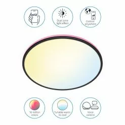 WiZ Connected WiZ Aura Smart LED Ceiling Light -wall lights Shop 30838382 alt02