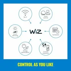 WiZ Connected WiZ Aura Smart LED Ceiling Light -wall lights Shop 30838382 alt03